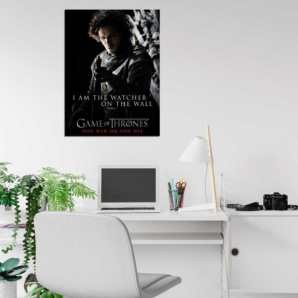 Game Of Thrones Jon Snow TV Show Series Wall Art Print Poster
