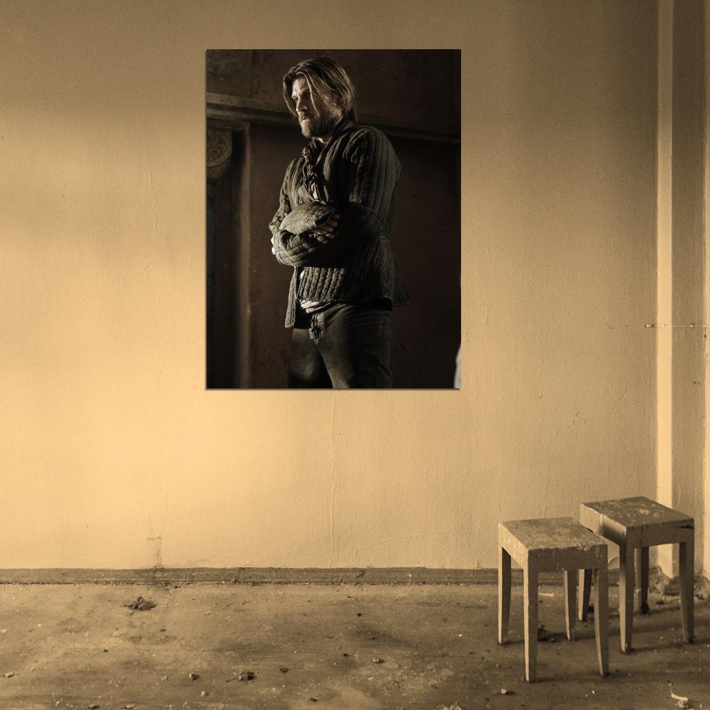 Game Of Thrones Jaime Lannister Nikolaj Coster-Waldau TV Show Series Wall Art Print Poster