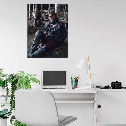 Game Of Thrones Jaime Lannister Nikolaj Coster-Waldau TV Show Series Wall Art Print Poster