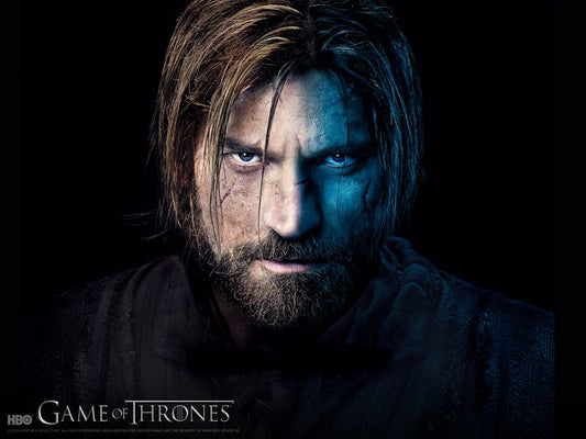 Game Of Thrones Jaime Lannister Portrait Nikolaj Coster-Waldau TV Show Series Wall Art Print Poster