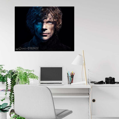 Game Of Thrones Tyrion Lannister Peter Dinklage Portrait TV Show Series Wall Art Print Poster