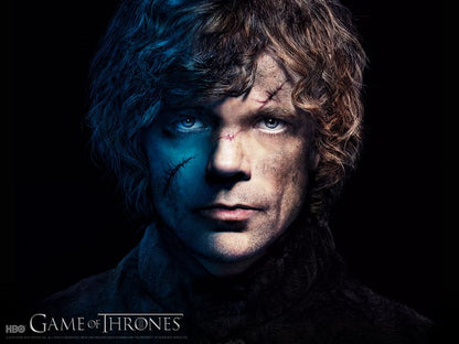 Game Of Thrones Tyrion Lannister Peter Dinklage Portrait TV Show Series Wall Art Print Poster