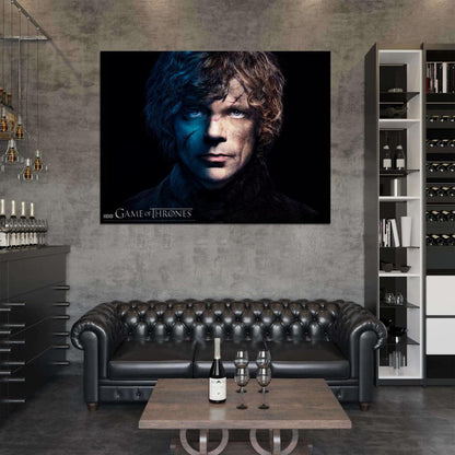 Game Of Thrones Tyrion Lannister Peter Dinklage Portrait TV Show Series Wall Art Print Poster