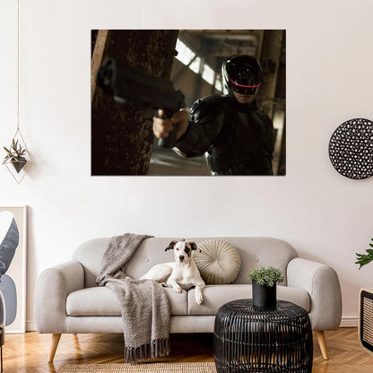 Joel Kinnaman Alex Murphy RoboCop Movie 2014 Wall Art Print Poster