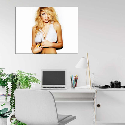 Kate Upton Sexy Boobs Hot Busty Model Wall Art Print Poster