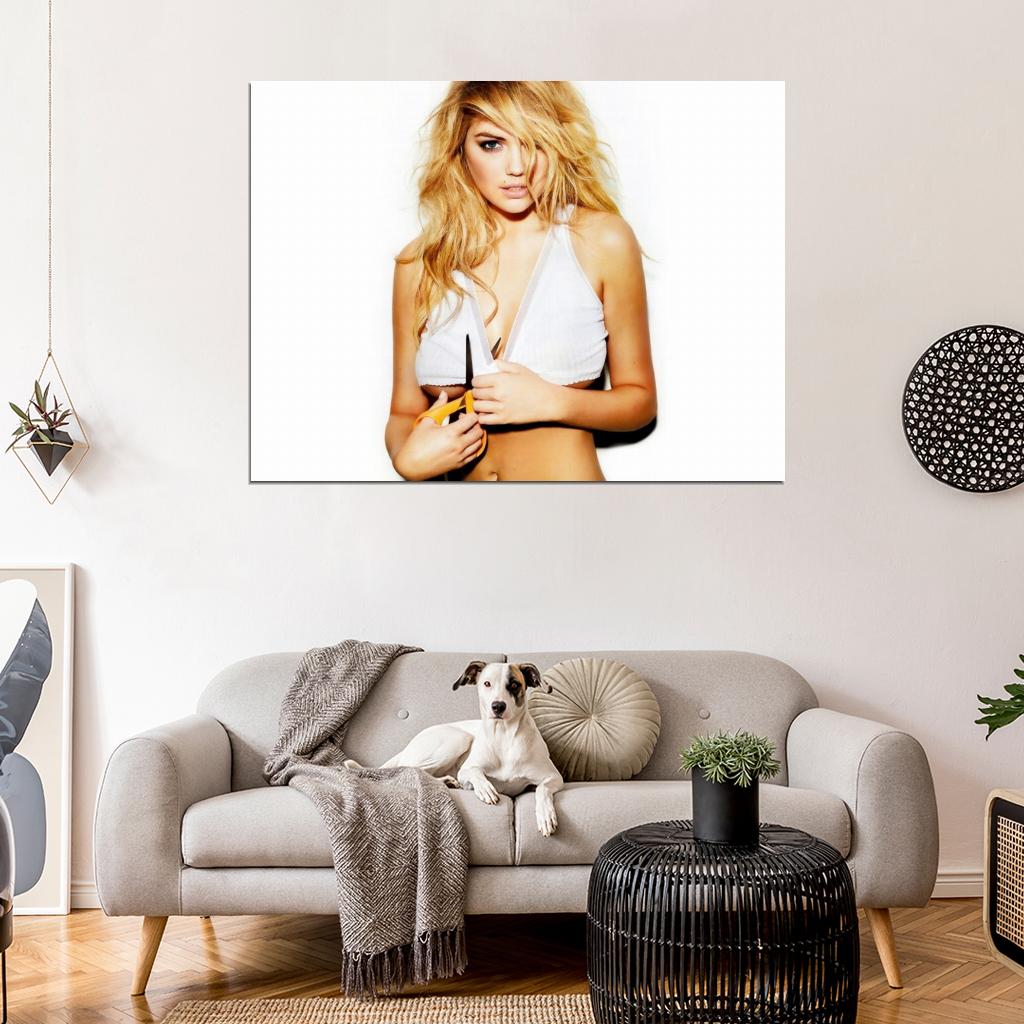 Kate Upton Sexy Boobs Hot Busty Model Wall Art Print Poster