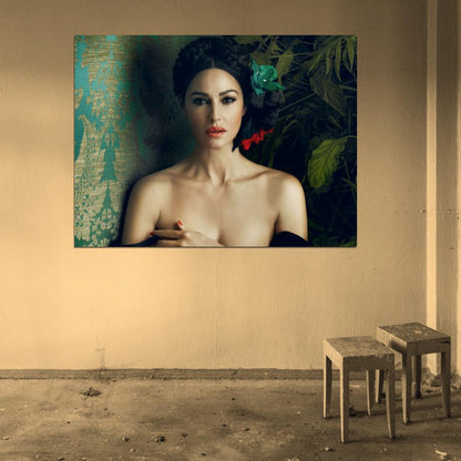 Monica Bellucci Hot Beautiful Actress Wall Art Print Poster