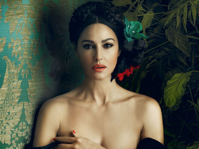 Monica Bellucci Hot Beautiful Actress Wall Art Print Poster
