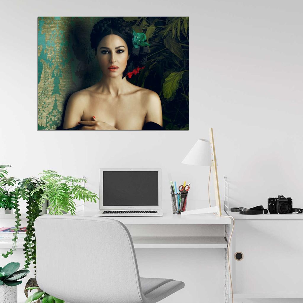 Monica Bellucci Hot Beautiful Actress Wall Art Print Poster