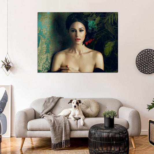 Monica Bellucci Hot Beautiful Actress Wall Art Print Poster