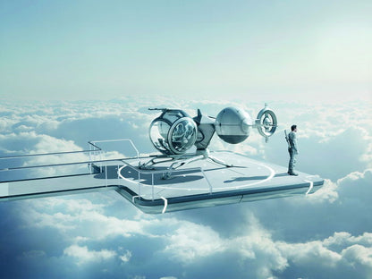 Oblivion Tom Cruise Movie Film 2013 Sky Sci-Fi Wall Art Print Poster