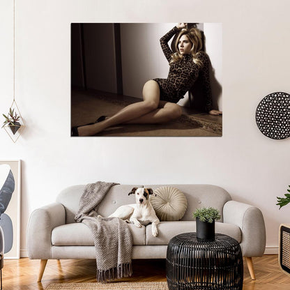 Scarlett Johansson Hot Sexy Legs Actress Wall Art Print Poster