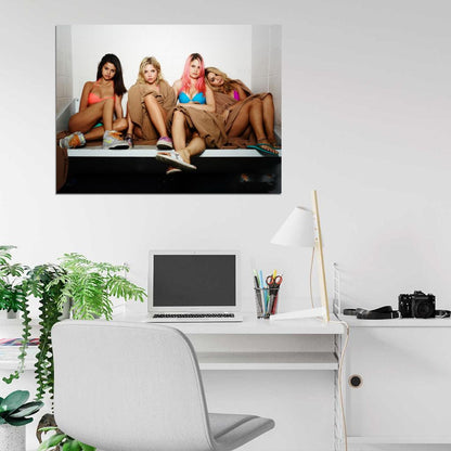 Gomez Hudgens Benson Morris Hot Girls Spring Breakers Movie Wall Art Print Poster