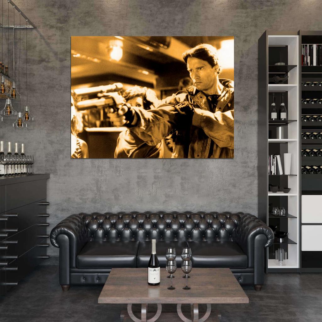 Arnold Schwarzenegger Terminator 1984 Movie Wall Art Print Poster