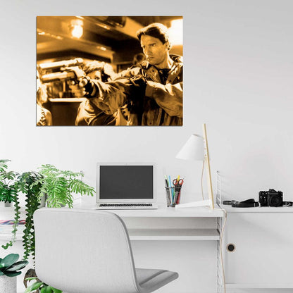 Arnold Schwarzenegger Terminator 1984 Movie Wall Art Print Poster