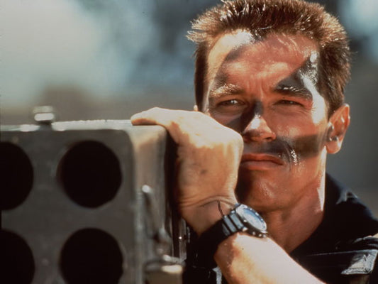 Arnold Schwarzenegger Rocket Launcher Commando Movie Actor Wall Art Print Poster