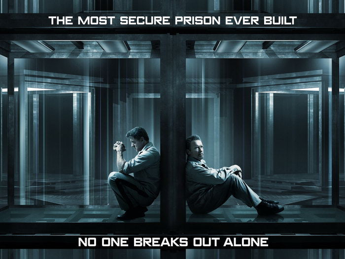 Arnold Schwarzenegger Sylvester Stallone Escape Plan Movie Wall Art Print Poster