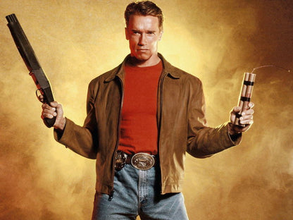Arnold Schwarzenegger Last Action Hero Movie Wall Art Print Poster