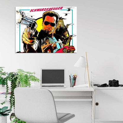 The Last Stand Movie Art Arnold Schwarzenegger Wall Art Print Poster