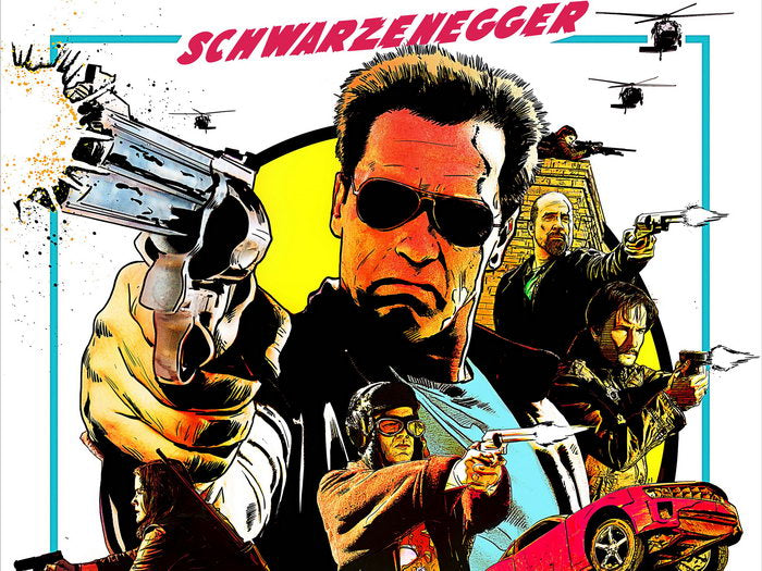 The Last Stand Movie Art Arnold Schwarzenegger Wall Art Print Poster