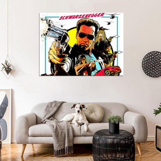 The Last Stand Movie Art Arnold Schwarzenegger Wall Art Print Poster
