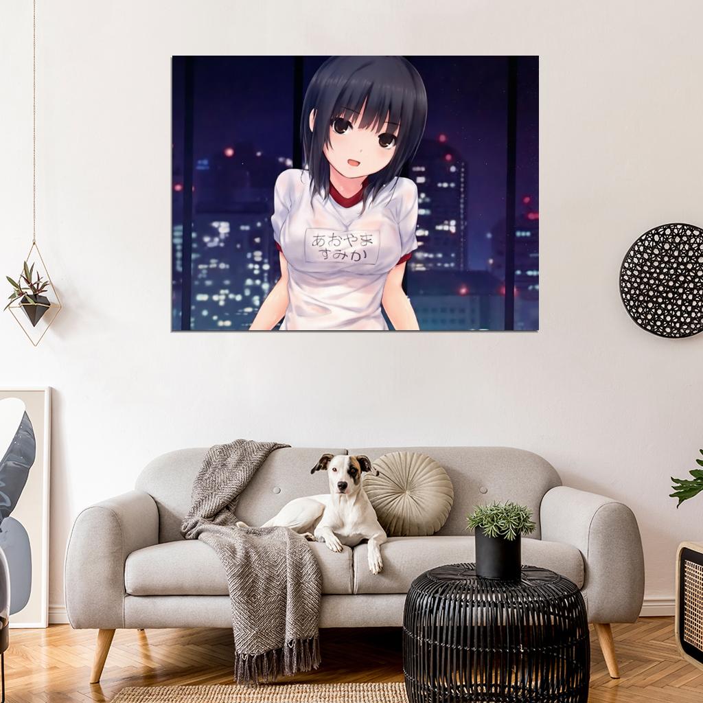 Cure Girl Aoyama Sumika Hot Anime Manga Novel Art Wall Art Print Poster