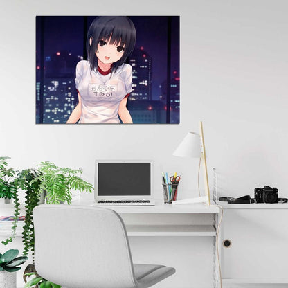 Cure Girl Aoyama Sumika Hot Anime Manga Novel Art Wall Art Print Poster