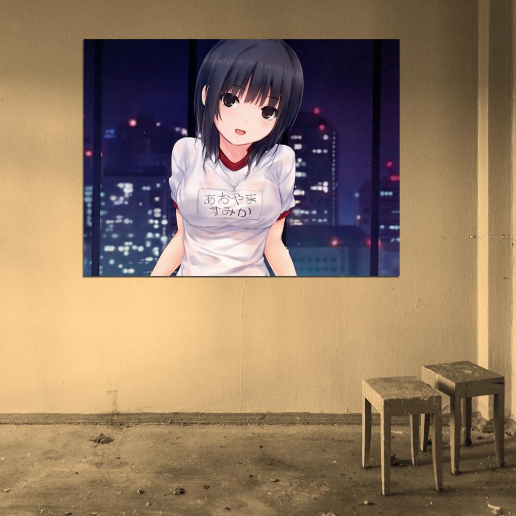 Cure Girl Aoyama Sumika Hot Anime Manga Novel Art Wall Art Print Poster