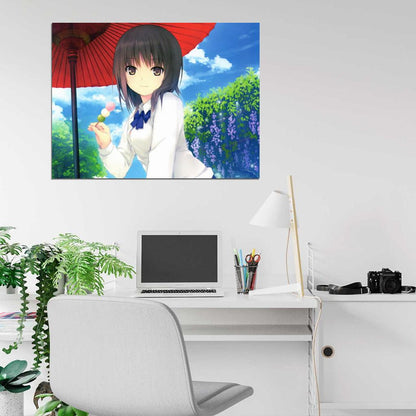 Cure Girl Aoyama Sumika Hot Anime Manga Novel Art Wall Art Print Poster
