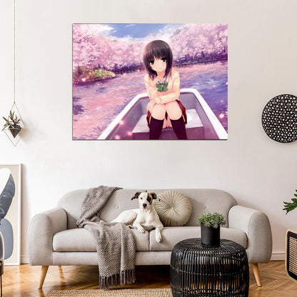 Cure Girl Aoyama Sumika Sexy Skirt Hot Anime Manga Novel Art Wall Art Print Poster