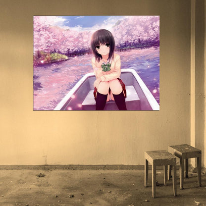 Cure Girl Aoyama Sumika Sexy Skirt Hot Anime Manga Novel Art Wall Art Print Poster