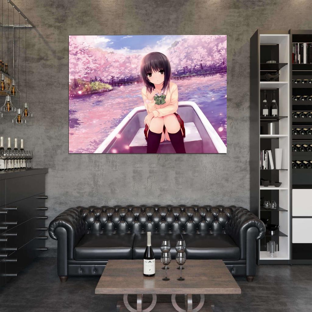 Cure Girl Aoyama Sumika Sexy Skirt Hot Anime Manga Novel Art Wall Art Print Poster