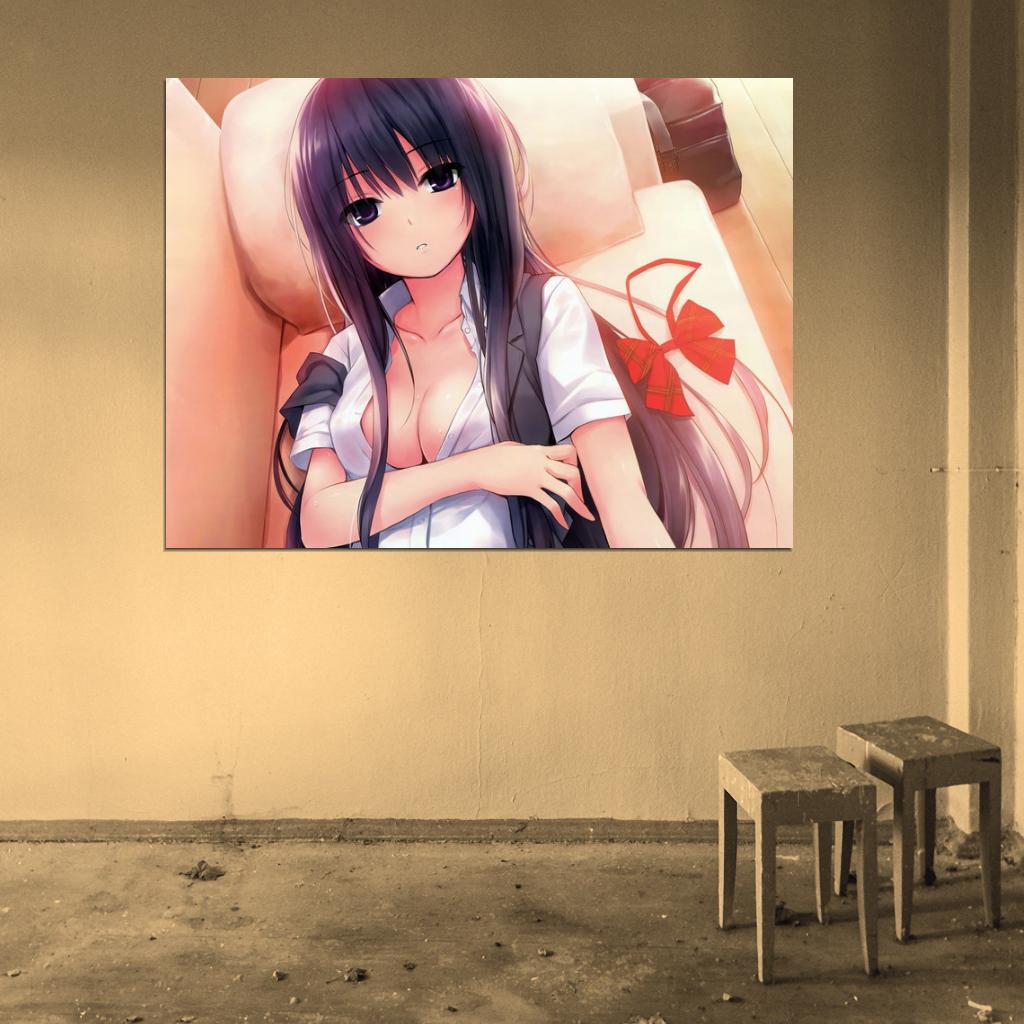 Cure Girl Kunimura Kotone Sexy Wet Boobs Hot Anime Manga Novel Art Wall Art Print Poster