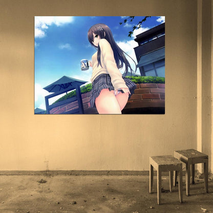 Cure Girl Kunimura Kotone Sexy Upskirt Hot Panties Anime Manga Novel Art Wall Art Print Poster