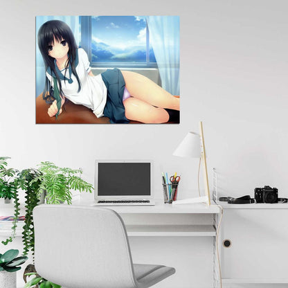 Cure Girl Kunimura Kotone Sexy Wet Babe Hot Panties Anime Manga Novel Art Wall Art Print Poster