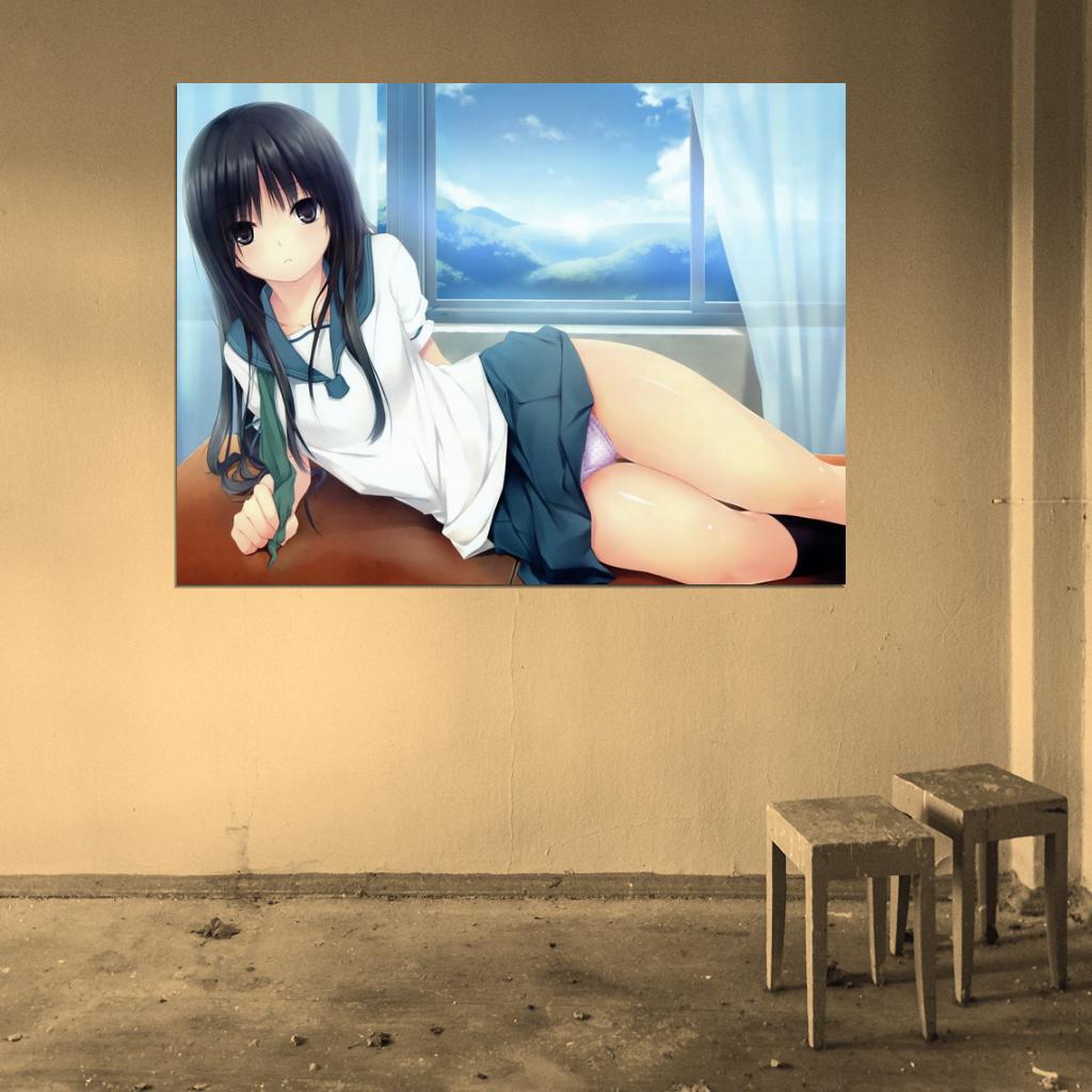Cure Girl Kunimura Kotone Sexy Wet Babe Hot Panties Anime Manga Novel Art Wall Art Print Poster