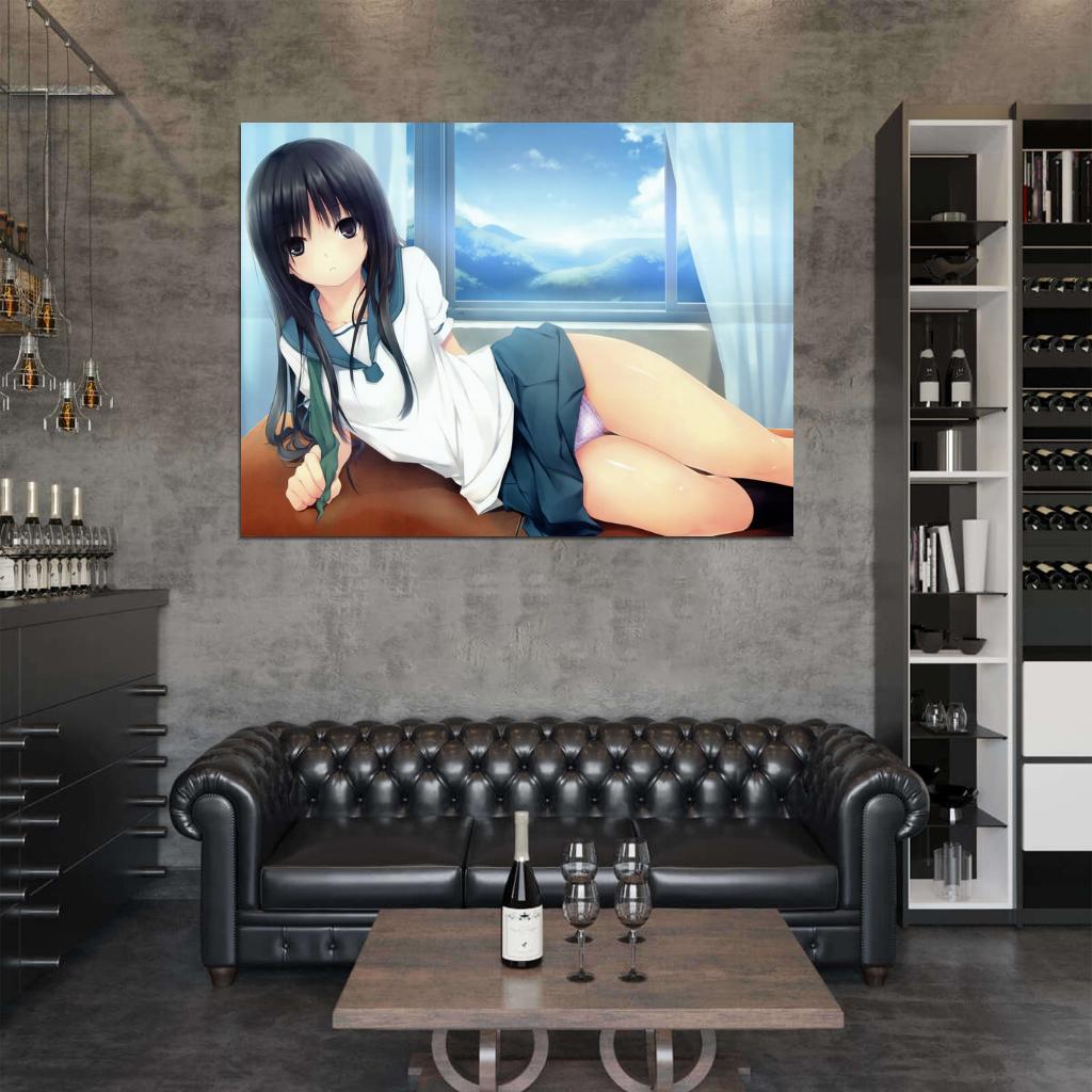 Cure Girl Kunimura Kotone Sexy Wet Babe Hot Panties Anime Manga Novel Art Wall Art Print Poster