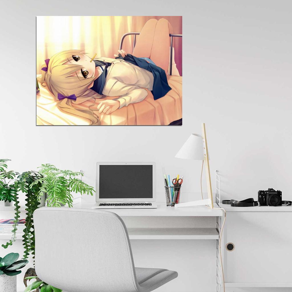 Cure Girl Nanjou Rena Sexy Babe Hot Panties Anime Manga Novel Art Wall Art Print Poster