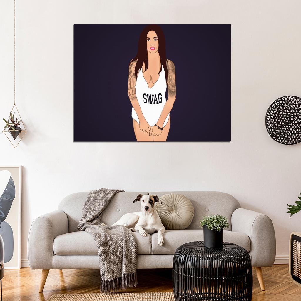 Diana Melison Art Hot Sexy Model Wall Art Print Poster