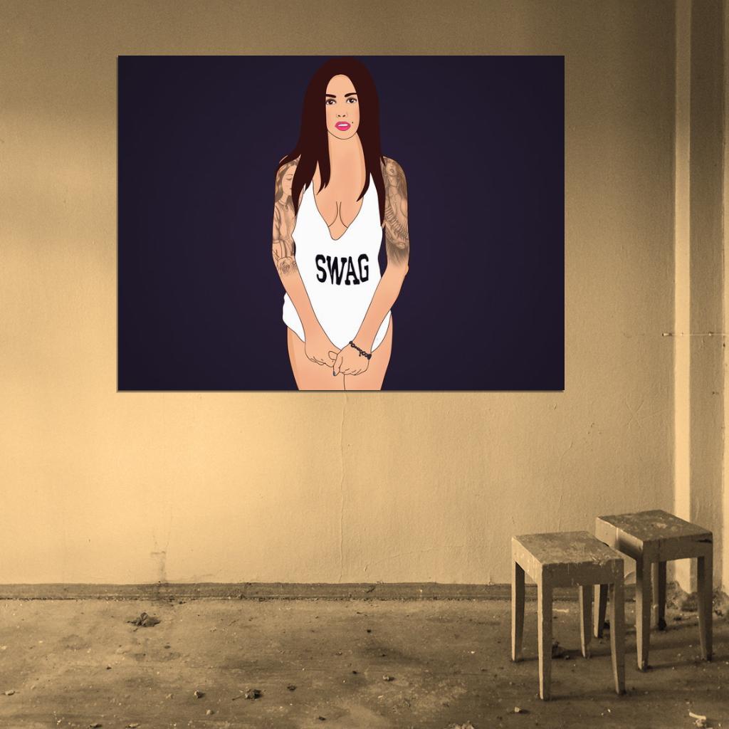 Diana Melison Art Hot Sexy Model Wall Art Print Poster