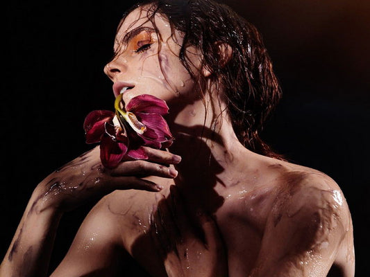 Emma Watson Hot Wet Actress Sexy Passion Wall Art Print Poster