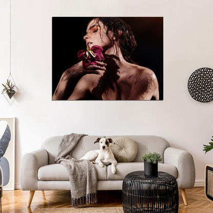 Emma Watson Hot Wet Actress Sexy Passion Wall Art Print Poster