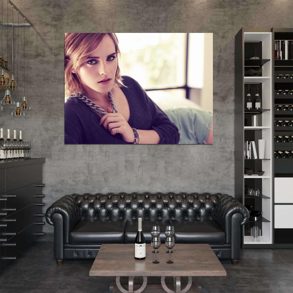 Emma Watson Hot Beautiful Actress Wall Art Print Poster