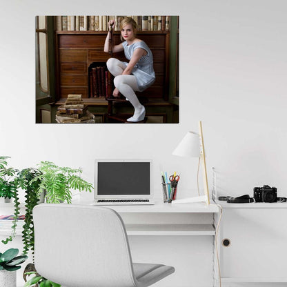 Emma Watson Beautiful Cute Actress Wall Art Print Poster