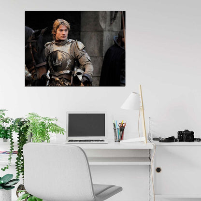 Jaime Lannister Armor Game of Thrones TV Series Wall Art Print Poster