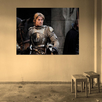 Jaime Lannister Armor Game of Thrones TV Series Wall Art Print Poster