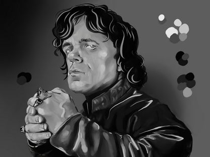 Tyrion Lannister Painting Art Dwarf Game of Thrones Wall Art Print Poster