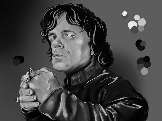 Tyrion Lannister Painting Art Dwarf Game of Thrones Wall Art Print Poster