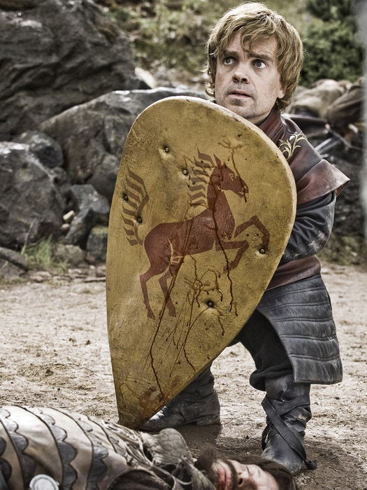 Tyrion Lannister Shield TV Series Dwarf Game of Thrones Wall Art Print Poster