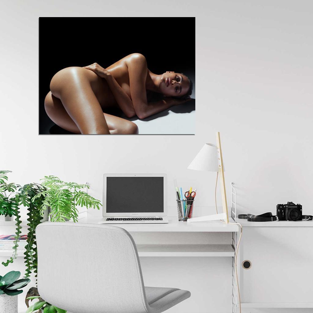 Irina Shayk Hot Nude Model Sexy Girl Naked Body Wall Art Print Poster